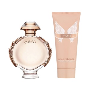 Set Paco Rabanne: Olympea, Apă de parfum, For Women, 50 ml + Olympea, Body Lotion, 100 ml