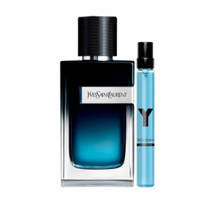 Set Yves Saint Laurent: Y, Apă de parfum, For Men, 100 ml + Y, Apă de parfum, For Men, 10 ml