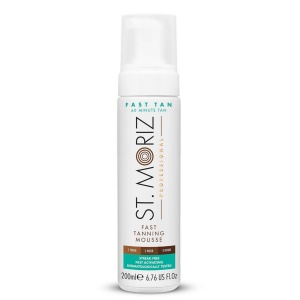 St. Moriz, Fast Tan Lotion, Immediate Tan, Self-Tanning Mousse, For Face, 200 ml