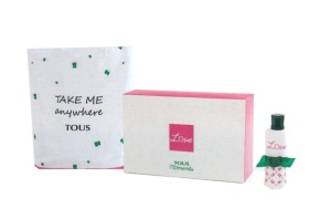 Take Me Anywhere Set Tous: Love Moments, Apă de toaletă, For Women, 90 ml + Love Moments, Textile Bag, Collapisable, For Women