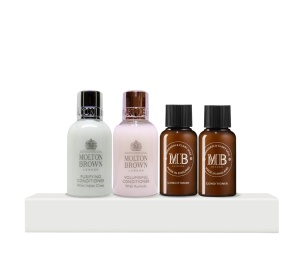 Hair Therapy Conditioner Set Molton Brown: Indian Cress, Balsam, For Purifying, 50 ml + Kumudu, Balsam, For Volume, 50 ml + Mandarin & Clary Sage, Balsam, For Repairing, 30 ml + Molton Brown, Kumudu, Balsam, For Volume, 30 ml