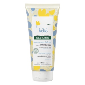 Klorane, Baby, Vegan, Șampon, Smooth, 200 ml