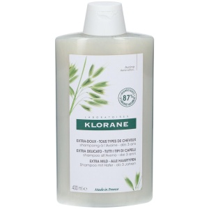 Klorane, Oat Milk, Șampon, Gentle Cleansing, 400 ml