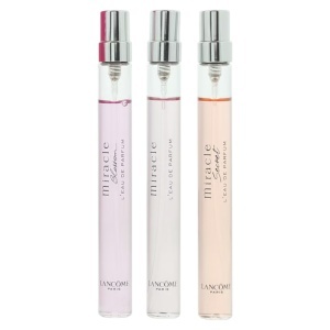 Miracle Set Lancome: Miracle Blossom, Apă de parfum, For Women, 10 ml + Miracle, Apă de parfum, For Women, 10 ml + Miracle Secret, Apă de parfum, For Women, 10 ml