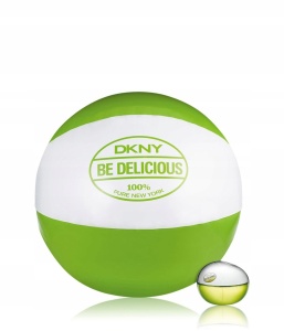 Set Dkny: Be Delicious, Apă de parfum, For Women, 30 ml + Be Delicious, Beach, Ball, Unisex