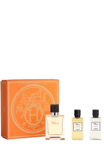 Set Hermes: Terre d'Hermes, Shower Gel & Shampoo 2-In-1, 40 ml + Terre d'Hermes, Apă de toaletă, For Men, 50 ml + Terre d'Hermes, Moisturizing, After-Shave Lotion, 40 ml