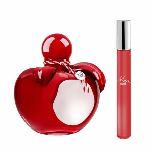 Set Nina Ricci: Nina Rouge, Apă de toaletă, For Women, 50 ml + Nina Rouge, Apă de toaletă, For Women, 10 ml
