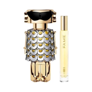 Set Paco Rabanne: Fame, Apă de parfum, For Women, 80 ml + Fame, Apă de parfum, For Women, 10 ml