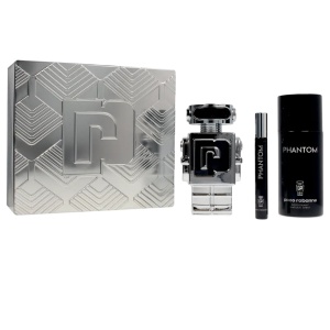 Set Paco Rabanne: Phantom, Apă de toaletă, For Men, 100 ml + Phantom, Apă de toaletă, For Men, 10 ml + Phantom, Deodorant Spray, For Women, 150 ml