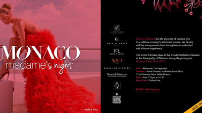 ALISIA ENCO et MONACO MADAME’S NIGHT aiment les business women