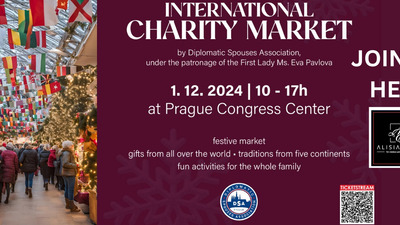 ALISIA ENCO at the International Charity Market in Prague!