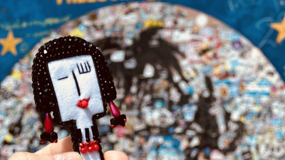 Madame Enco discovers the John Lennon Wall in Prague