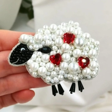 Brosa handmade OIANA