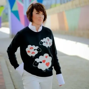 Organic cotton sweatshirt OIANA - Img 2