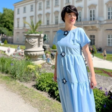 Rochie bleu MARTINI - Img 6