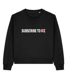 Svetr z organické bavlny SUBSCRIBE TO ME