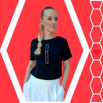 Organic cotton T-shirt COLUMN