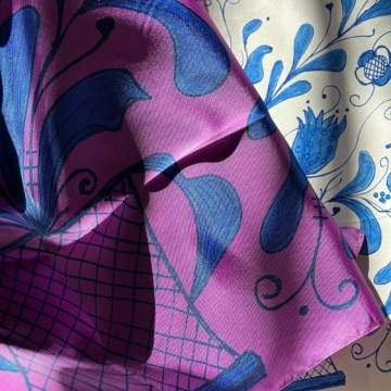 Silk twill BLOOM  - Img 2