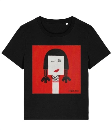 Tricou negru MADAME ENCO - Img 2