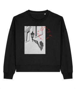 Bluza bumbac organic PRAHA, MY LOVE