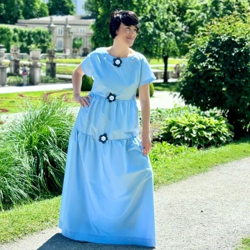 Rochie bleu MARTINI - Img 5