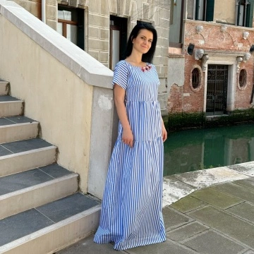 Rochie in dungi MARGARITA
