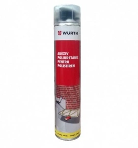 Adeziv poliuretanic pentru polistiren 750 ml WURTH