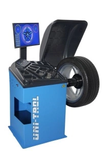 Aparat de echilibrat autobuze/autoutilitare/autoturism TROLL-24/7 230V, afisaj ecran LCD UNI-TROL
