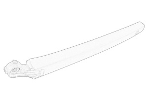 Brat ghidaj stergator parbriz SKODA FABIA III HATCHBACK/STATION WAGON 2014-2022 - Original OE