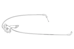 Cablu capota motor BMW 5 2009-2017 - (F10; F11) - Original OE