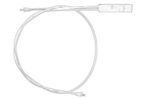 Cablu capota motor MERCEDES E 2002-2008 - (W211) - Original OE