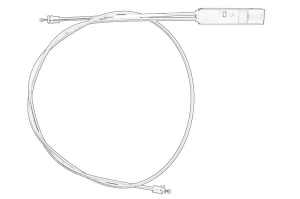 Cablu capota motor MERCEDES E 2002-2008 - (W211) - Original OE