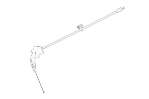 Cablu deschidere capota motor Dreapta FORD TOURNEO CUSTOM V362, TRANSIT CUSTOM V362 2012-2023 - Original OE