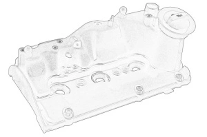 Capac culbutor SKODA FABIA III, FABIA III PRAKTIK, RAPID 2014-2022 - Original OE