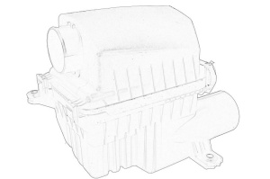 Carcasa filtru aer HYUNDAI I30; KIA CEE'D, PRO CEE'D dupa 2011 - Original OE