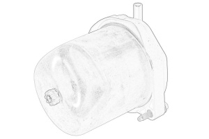 Carcasa filtru aer VOLVO C30, S40 II, S60 II dupa 2008 - Original OE