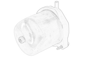 Carcasa filtru aer VOLVO C30, S40 II, S60 II dupa 2008 - Original OE