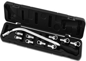 Cheia intinzator de curea, cu varfuri inlocuibile: 12, 13, 14, 15, 16, 17, 18, 19mm PROFITOOL