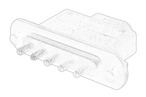 Comutator contact portiera IVECO DAILY - Original OE