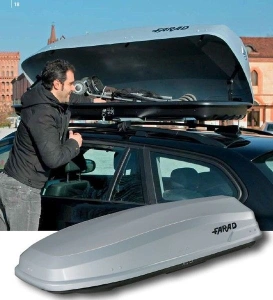 Cutie Transport Neagra 160X80X40 400 Litri Deschidere Dubla (cu Fixare Rapida) Farad Torpedo