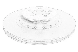 Disc frana Dreapta Spate BMW 5, 7, X4 dupa 2015 - (G30, F90; G31; G11, G12; G02, F98; G05, F95) - Original OE