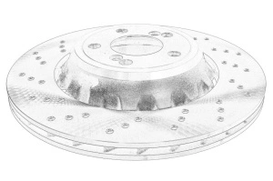 Disc frana Stanga Spate BMW 2, 3, 4 2014-2021 - (F22, F87; F30, F80; F32, F82) - Original OE