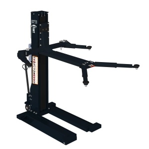 Elevator monocoloana 612E, capacitate ridicare 2500kg, actionare electrohidraulica, tensiune 400V, inaltime: 2600, blocare automata EVERT
