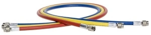 Furtun aparat clima albastru presiune joasa LP 3/8 3 m ERRECOM
