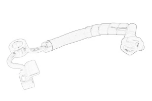 Furtun combustibil TOYOTA LEXUS IS II; TOYOTA AURIS, AVENSIS, COROLLA 2005-2019 - (pompa de injectie / injector) - Original OE