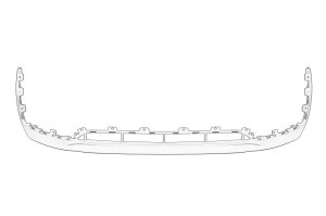 Grila bara Fata KIA SPORTAGE II, SPORTAGE III SUV 2004-2015 - Original OE