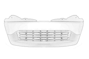 Grila Fata IVECO DAILY V 2011-2014 - Original OE