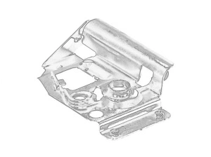 Inchizatoare capota IVECO DAILY IV, DAILY V 2006-2014 - Original OE