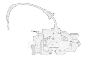 Incuietoare usa Stanga Fata KIA CEE'D 2007-2018 - Original OE - Img 2