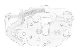Incuietoare usa Stanga OPEL MOKKA A 2012-2020 - Original OE